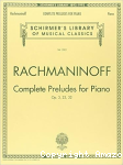 Complete preludes for piano