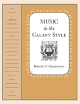 Music in the galant style