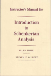 Instructor's manual for Introduction to Schenkerian analysis