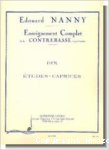 Enseignement complet de la contrebasse à 4 et 5 cordes