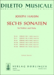 Sechs Sonaten für Violine und Viola