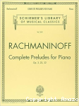Complete preludes for piano