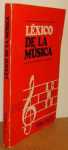 Léxico de la música