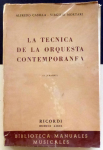 La técnica de la orquesta contemporanea