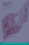 The historical performance of music